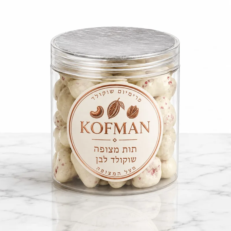 תות בשוקולד לבן
